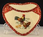 Rooster Heart Pot Holder